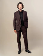 London Long Sleeve Shirt: Plain Poplin - Black