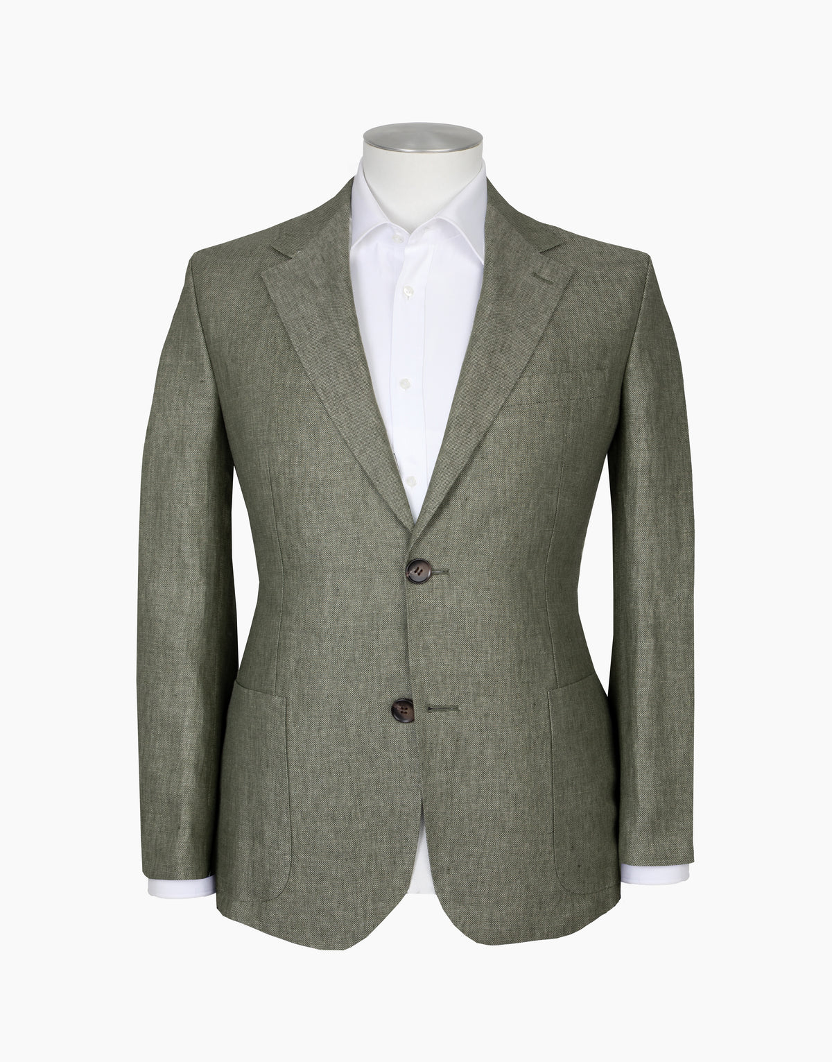 Rembrandt Malta Linen Blazer - Sage Green