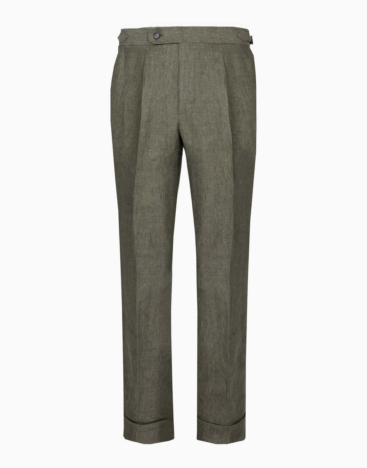 Rembrandt Evans Linen Trouser - Sage Green