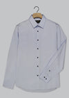 Cutler & Co Blaine Long Sleeved Shirt: Plain - Pale Blue