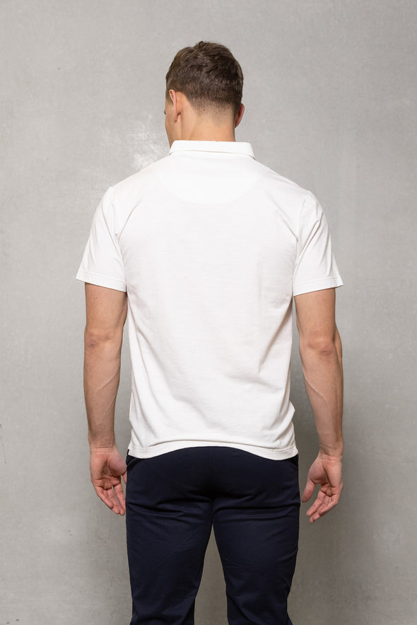 Cutler & Co Logan Polo - White