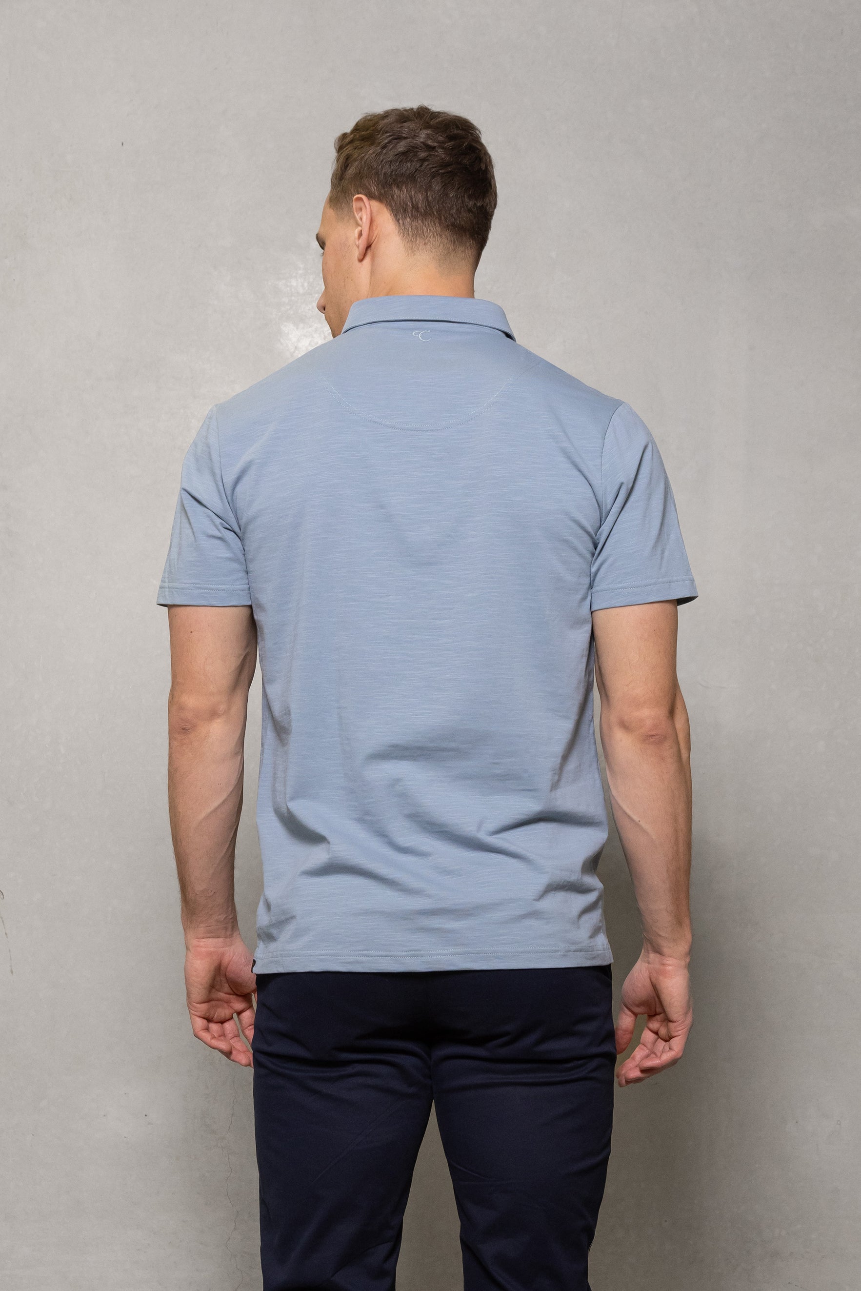 Cutler & Co Logan Polo - Sky