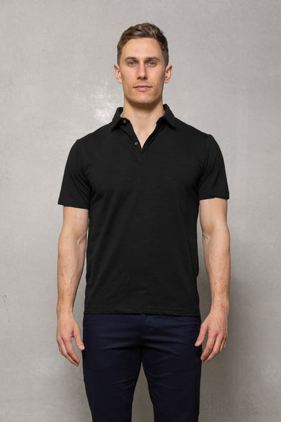 Cutler & Co Logan Polo - Black