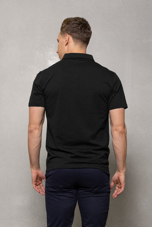 Cutler & Co Logan Polo - Black