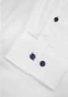 Cutler & Co Blaine Long Sleeved Shirt: Plain - White