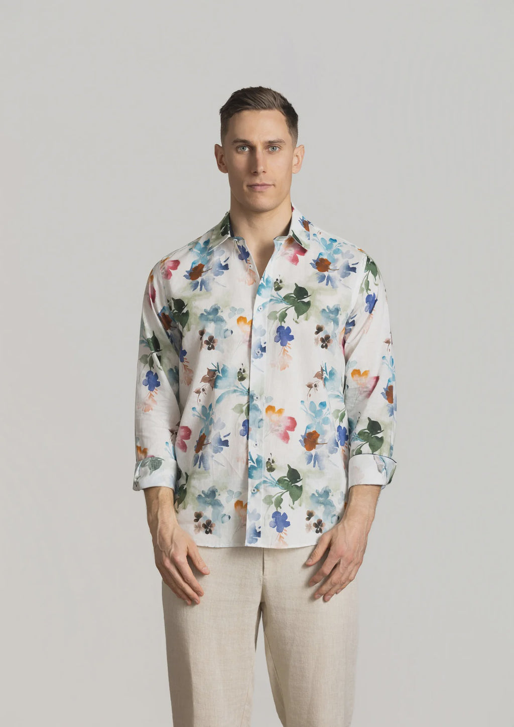 Cutler & Co Beaumont Long Sleeve Shirt - Nectar