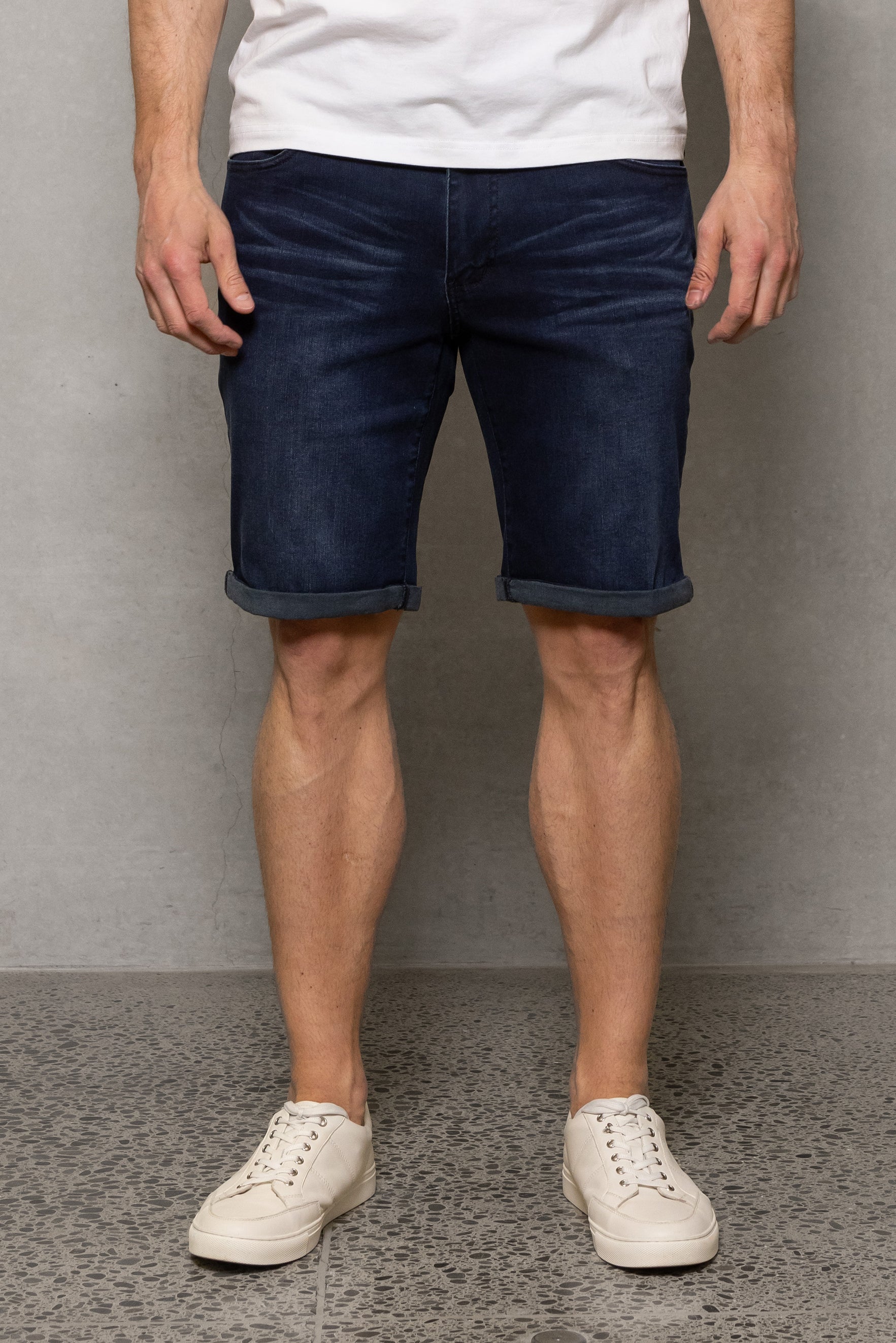 Cutler & Co Benson Denim Shorts - Thunderstorm