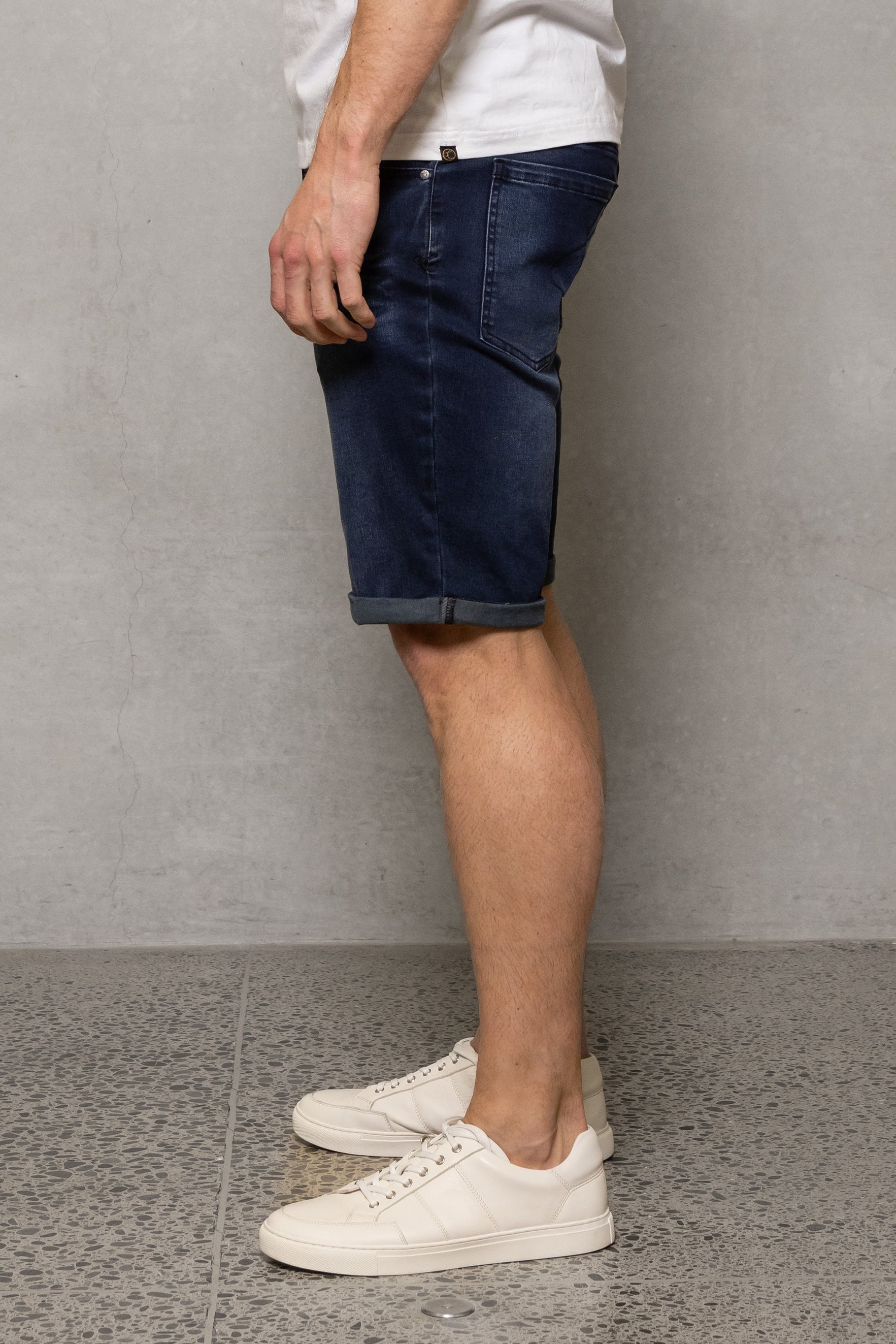 Cutler & Co Benson Denim Shorts - Thunderstorm