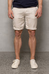 Cutler & Co George Linen Shorts - Pearl