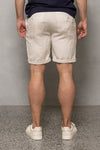 Cutler & Co George Linen Shorts - Pearl