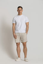 Cutler & Co Matthew Linen Shorts - Oatmeal