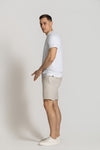 Cutler & Co Matthew Linen Shorts - Oatmeal