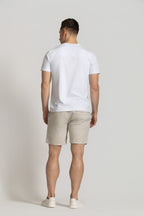 Cutler & Co Matthew Linen Shorts - Oatmeal