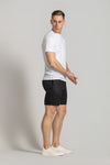Cutler & Co Matthew Linen Shorts - Black