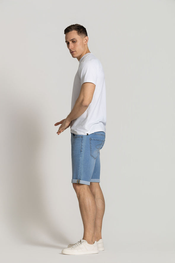 Cutler & Co Benson Denim Shorts - Blue