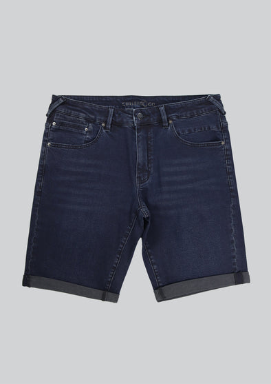Cutler & Co Benson Denim Shorts - Nightshade