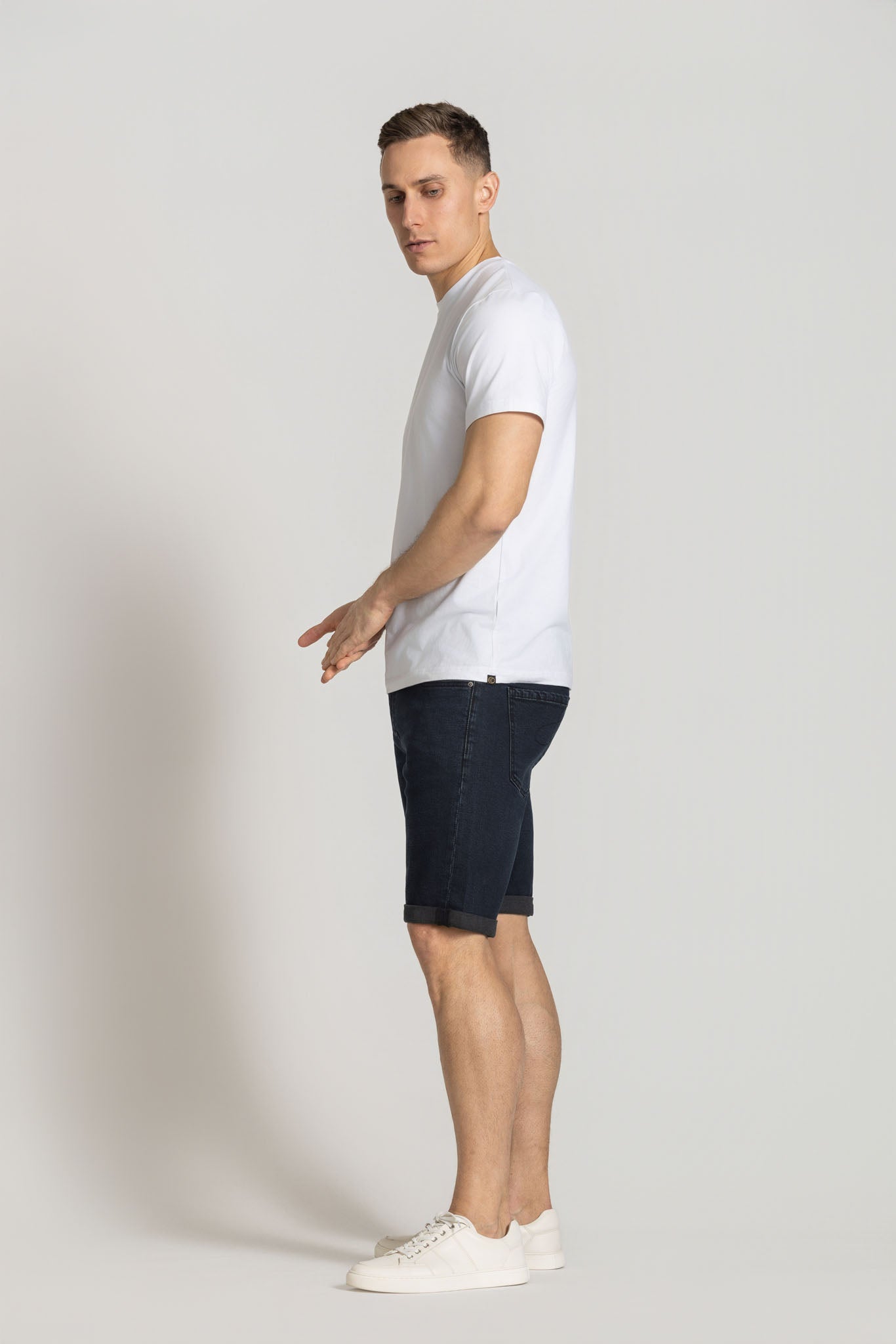 Cutler & Co Benson Denim Shorts - Nightshade
