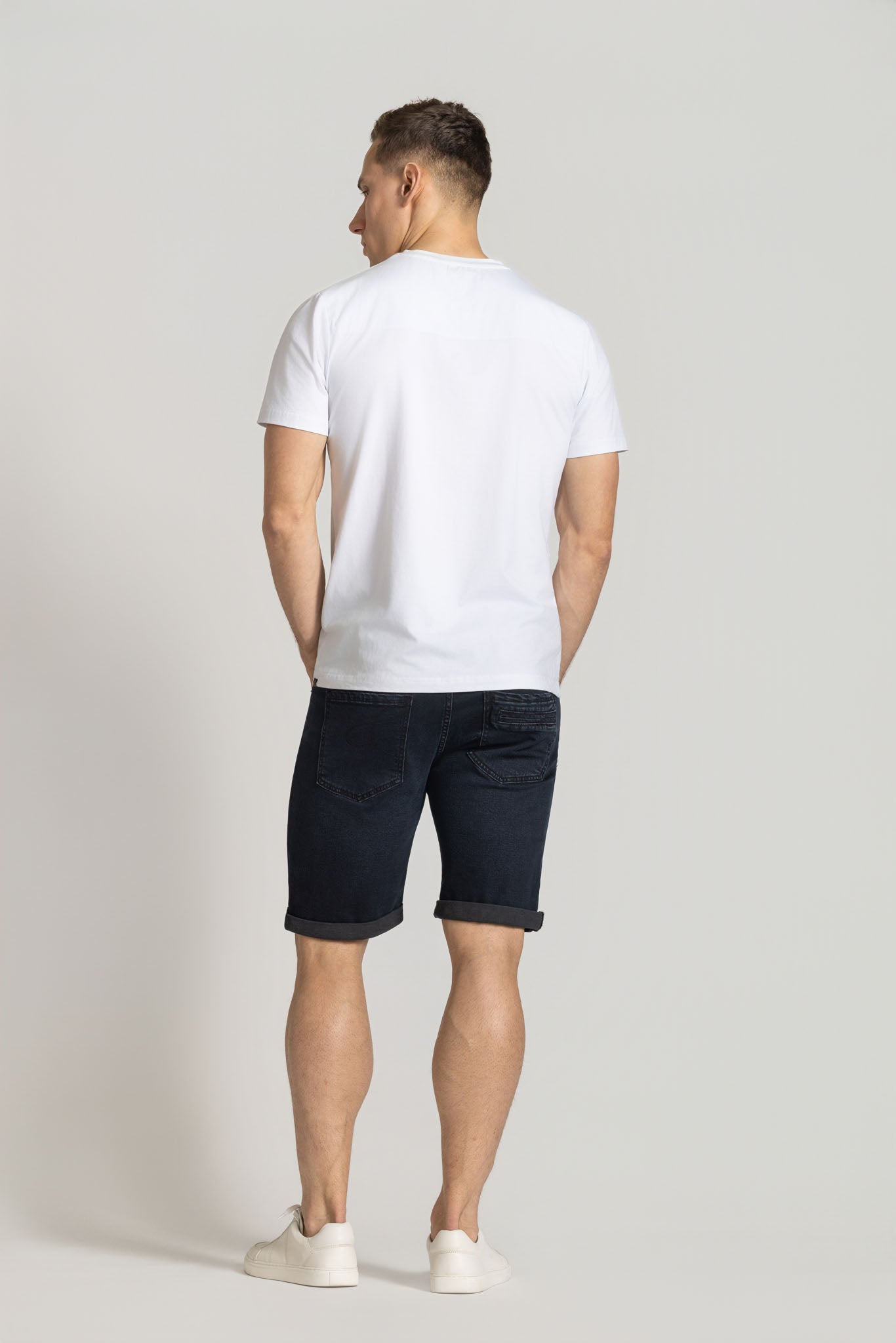 Cutler & Co Benson Denim Shorts - Nightshade