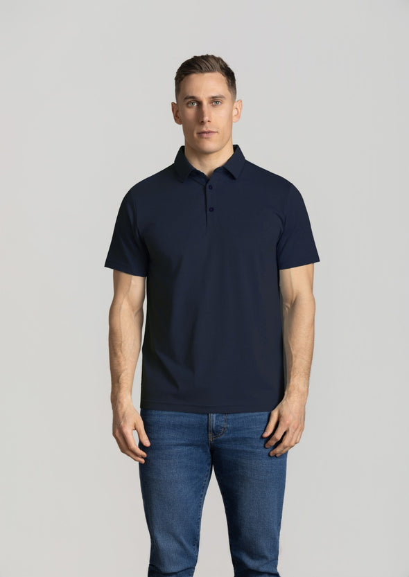 Cutler & Co Logan Polo - Navy