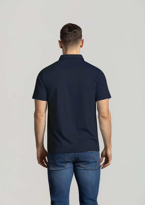 Cutler & Co Logan Polo - Navy