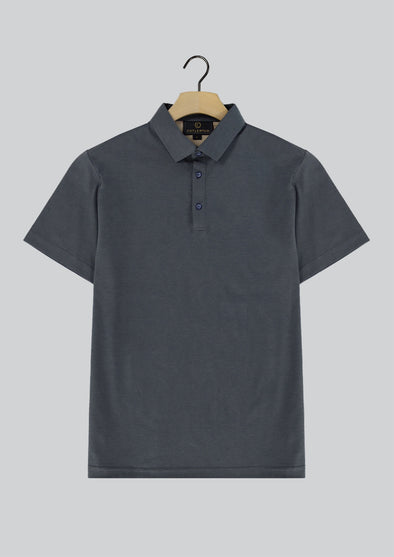 Cutler & Co Logan Polo - Charcoal