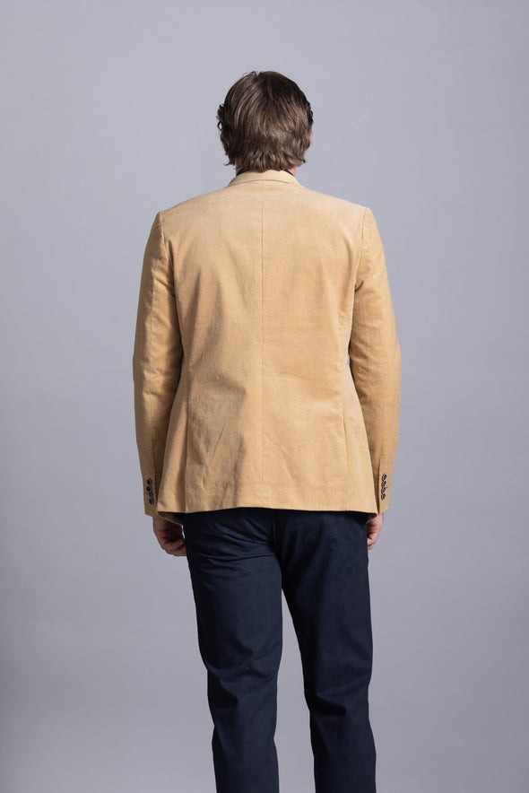 Cutler & Co Heaton Fine Corduroy Blazer - Tea