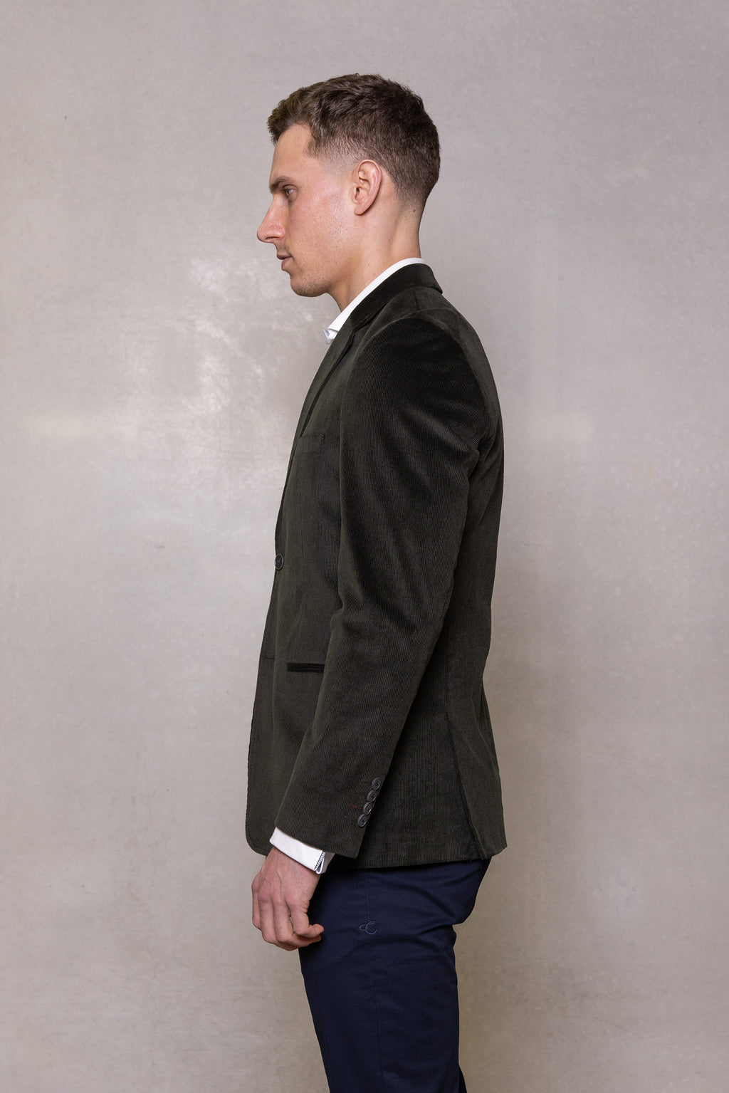 Cutler & Co Johnston Fine Corduroy Blazer -  Phantom