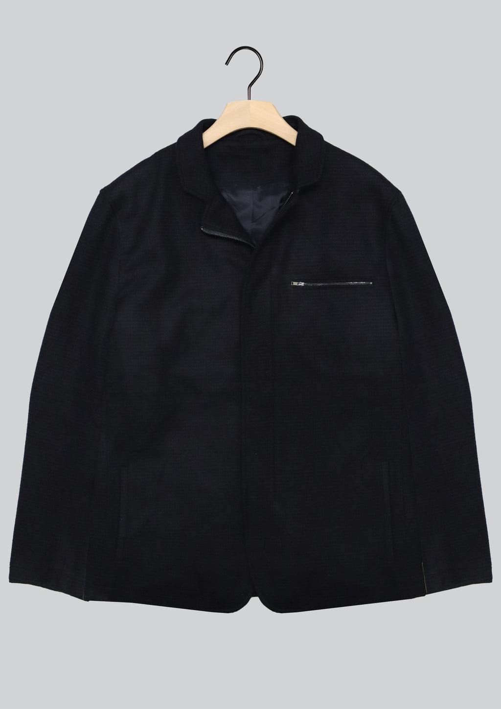Cutler & Co Lorenzo Wool Blend Jacket - Thunderstorm