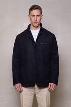 Cutler & Co Lorenzo Wool Blend Jacket - Thunderstorm