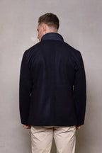Cutler & Co Lorenzo Wool Blend Jacket - Thunderstorm