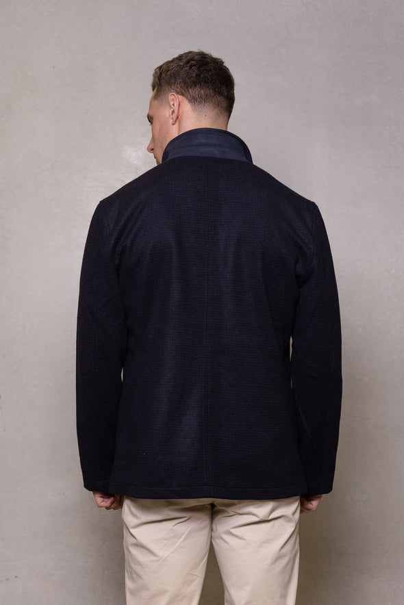 Cutler & Co Lorenzo Wool Blend Jacket - Thunderstorm