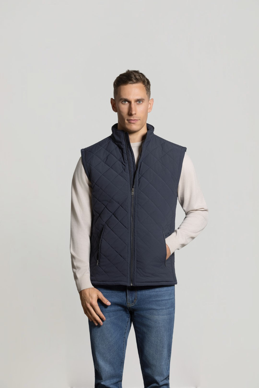 Cutler & Co Brando Vest - Navy