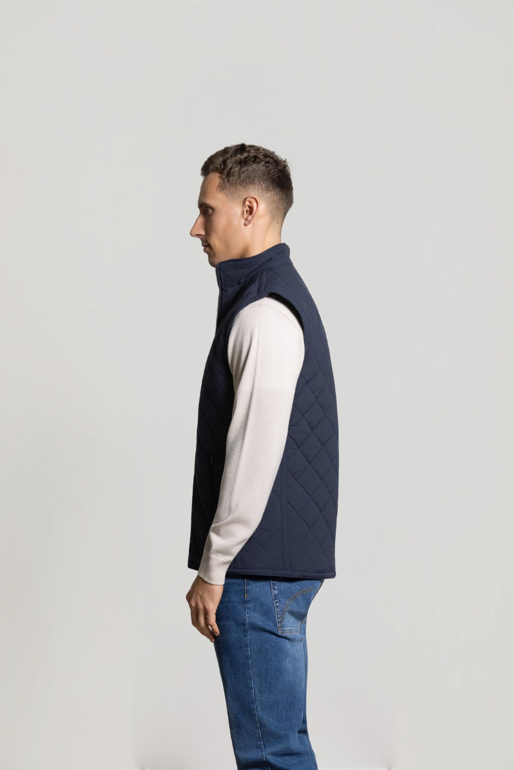 Cutler & Co Brando Vest - Navy