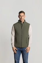 Cutler & Co Brando Vest - Dark Green