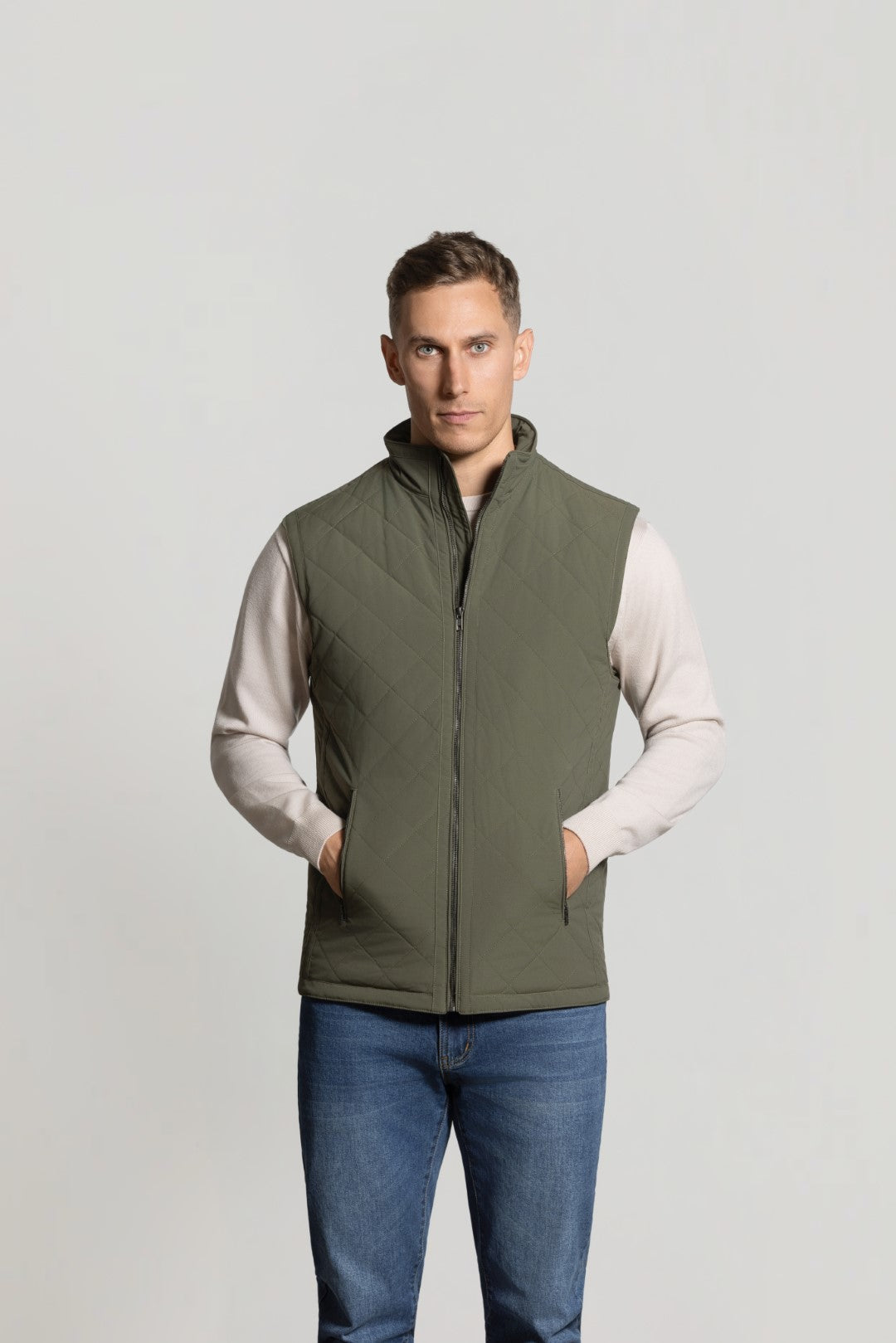 Cutler & Co Brando Vest - Dark Green