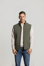 Cutler & Co Brando Vest - Dark Green
