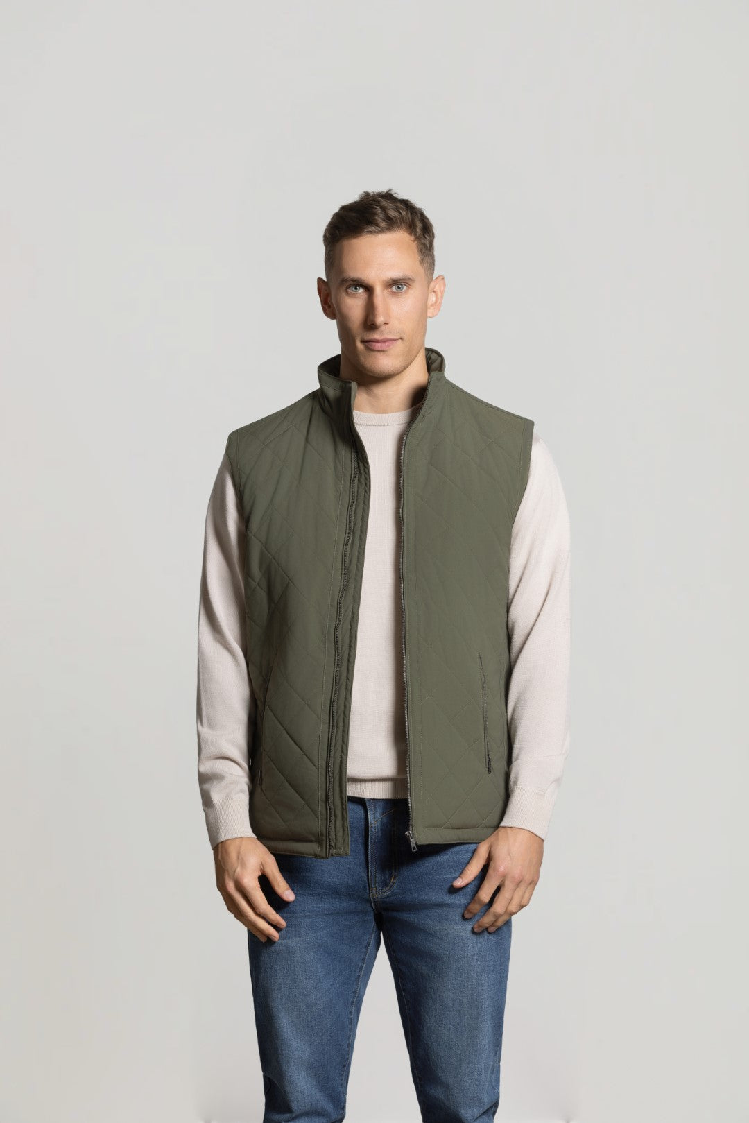 Cutler & Co Brando Vest - Dark Green