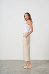 Lightweight Stretch Culottes - Bone