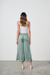 Studded Satin Mermaid Culottes