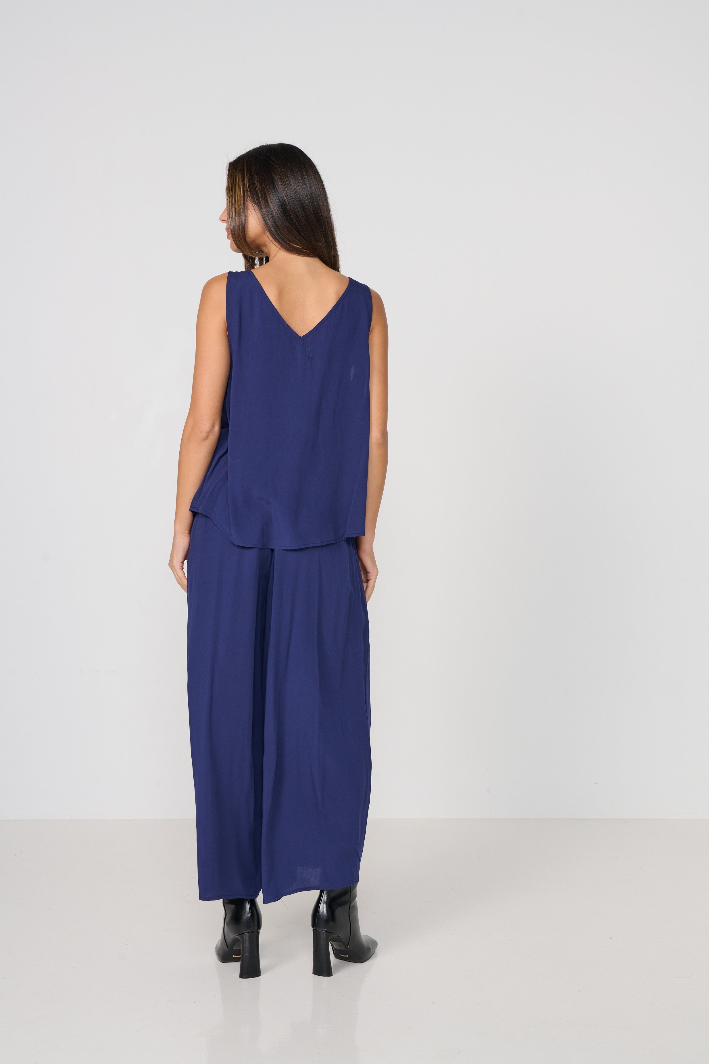 Lightweight Stretch Culottes - Midnight