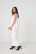 Lightweight Stretch Culottes - White
