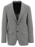 Boston Prato Sports Jacket - Mini Houndstooth -  Monochrome