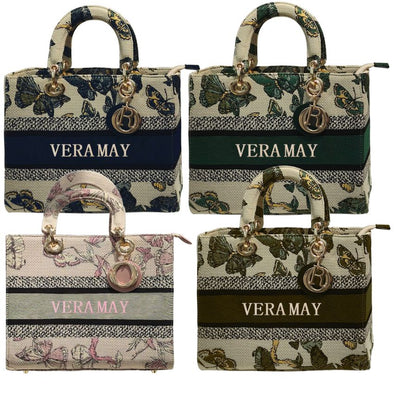 Vera May: Chelsea Tote Bag with Gold Hardware