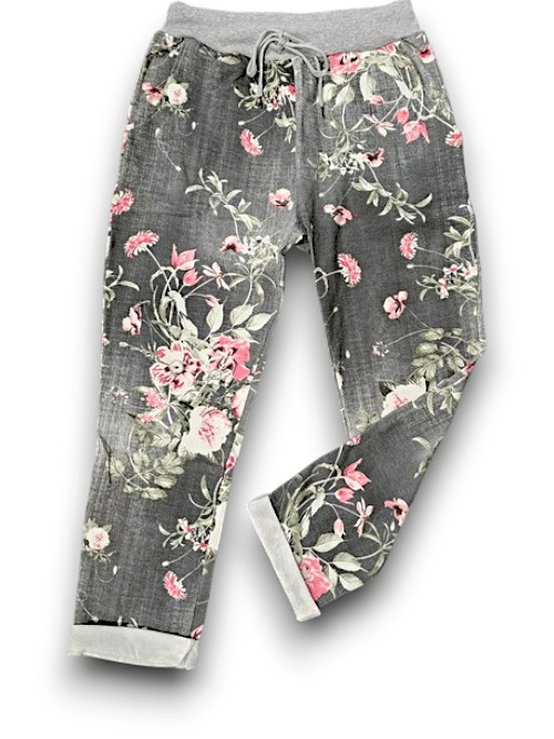 Helga May: Potpourri Cornelia Joggers - Charcoal