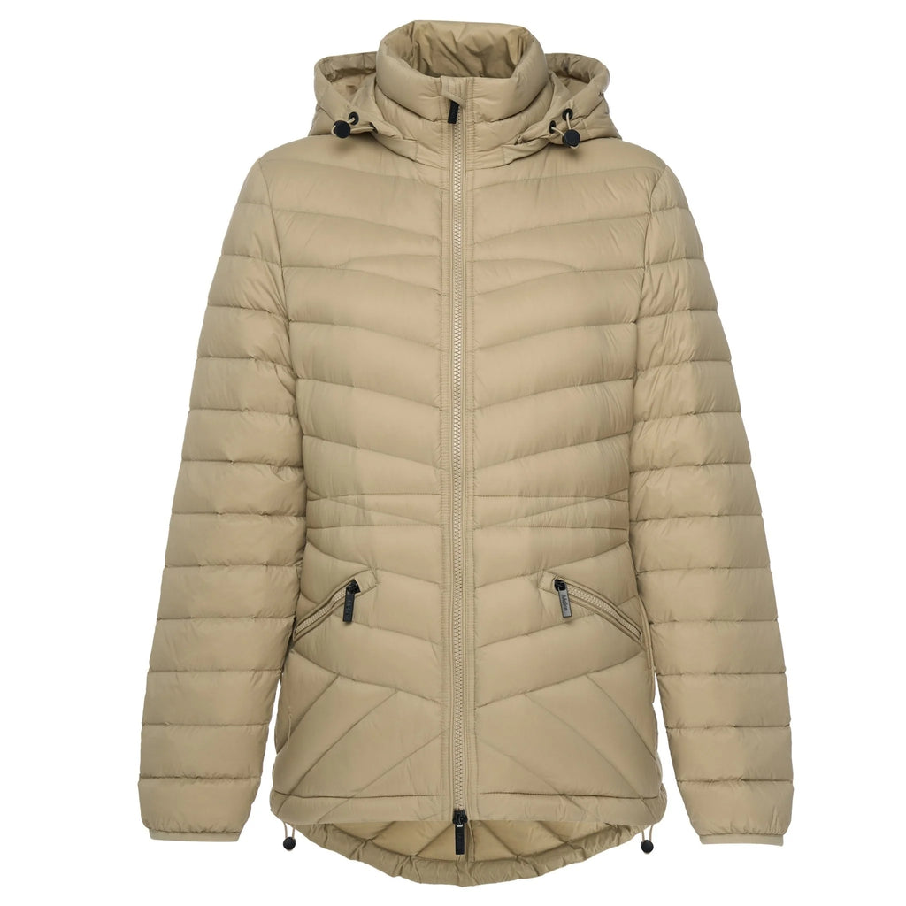 Moke: Cushla 90/10 Packable Down Jacket - Palomino