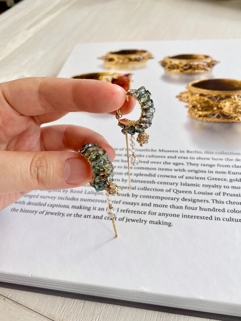 Glacial Moss Earrings