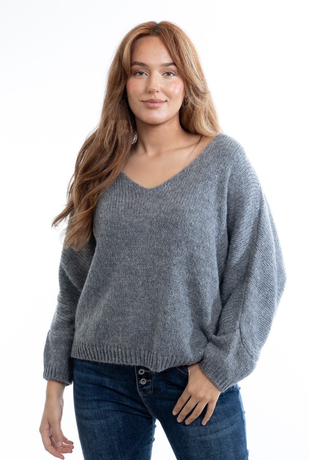 Daria Italian Knit - Dark Grey