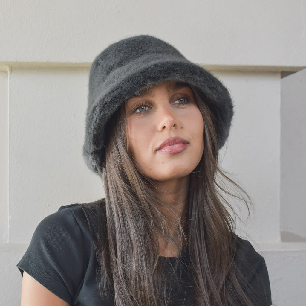 Vegan Fur Bucket Hat