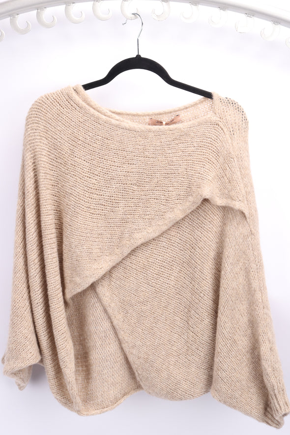 Italian Wool Blend Layering Knit