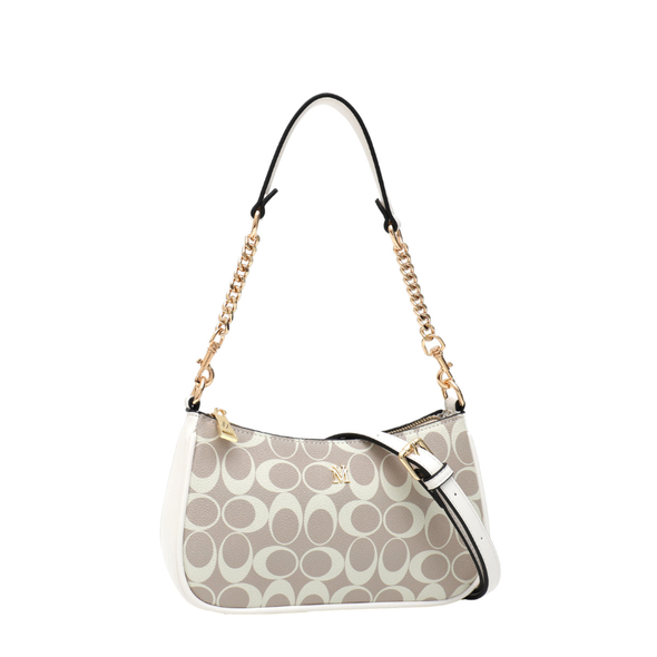 Vera May: Eva Handbag in Cream